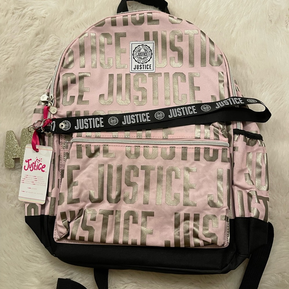 Justice, backpack regular size, not  children under three years ..,